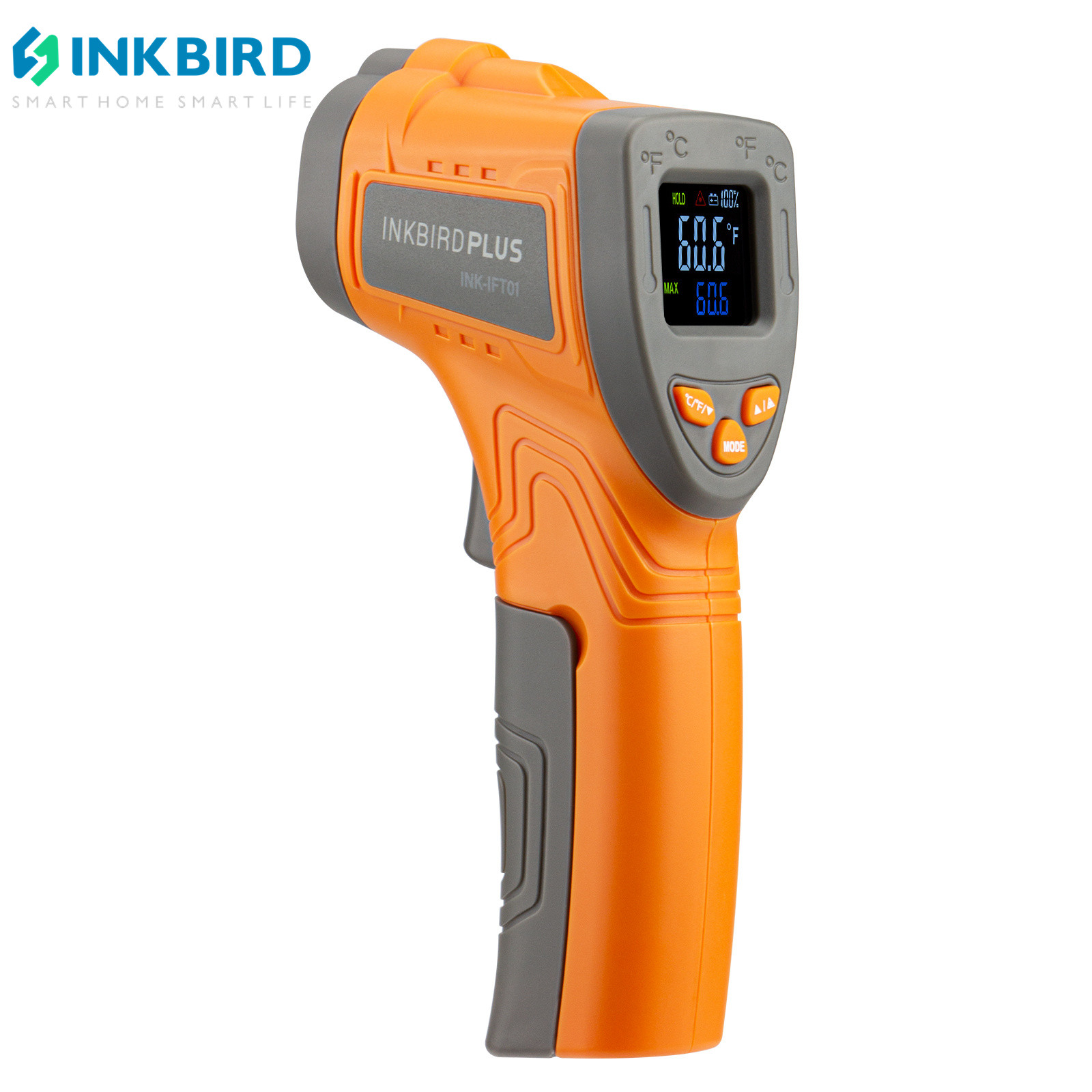Industrial Laser Temperature - Inkbird Laser Infrared Thermometer INK-IFT01 Non-Contact