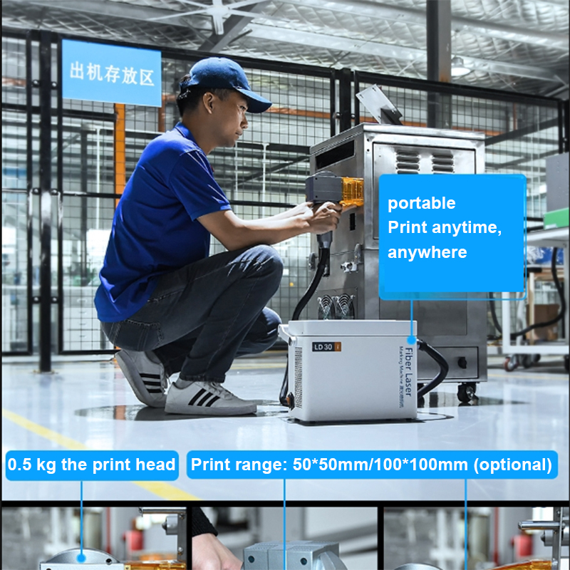 Factory Supply Handheld Automa - Industrial Laser Printing Machine ulasan dan harga