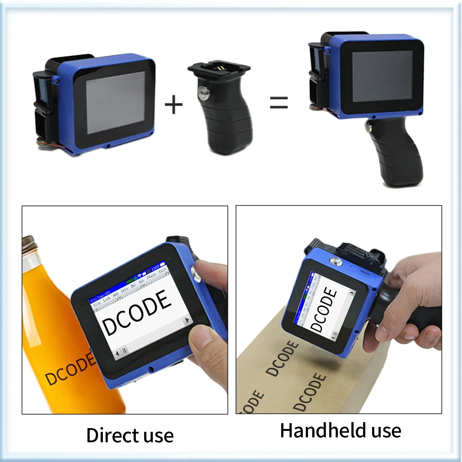 DCODE DC12 Portable Mini Split - Industrial Laser Printing Machine ulasan dan harga