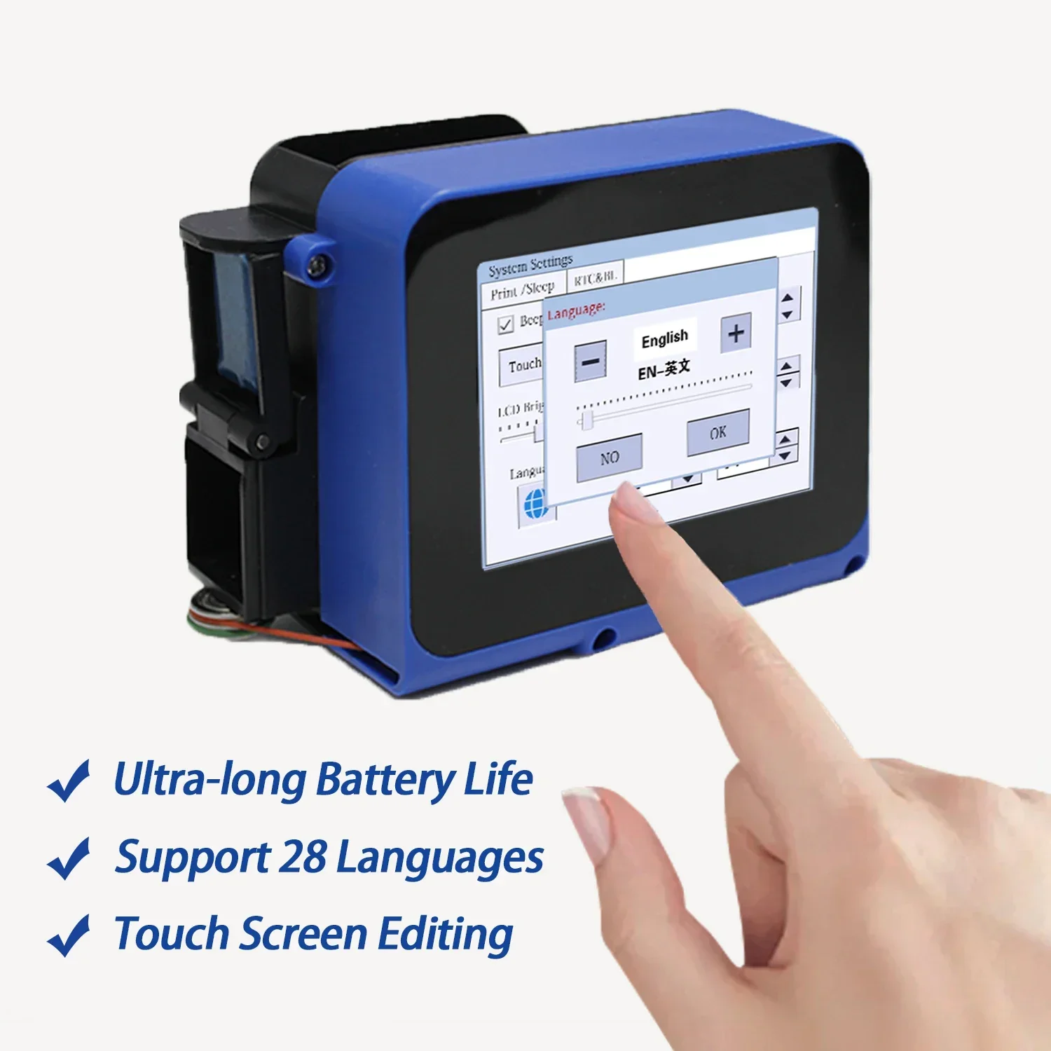 DCODE DC12 Portable Mini Split - Industrial Laser Printing Machine ulasan dan harga