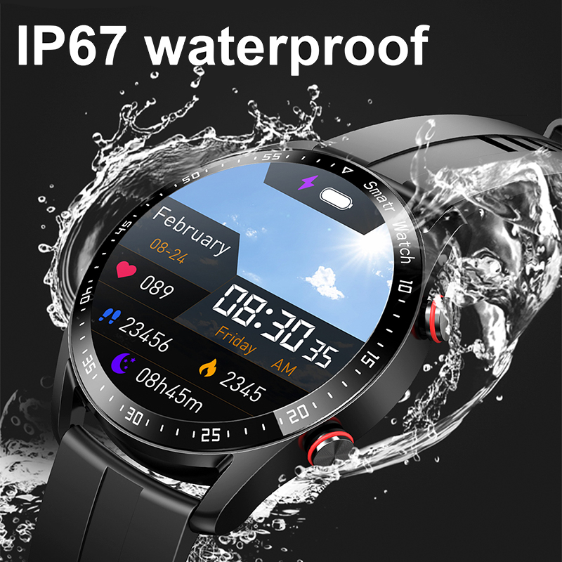 ECG+PPG Bluetooth Call Smart W - Industrial Laser Temperature ulasan dan harga