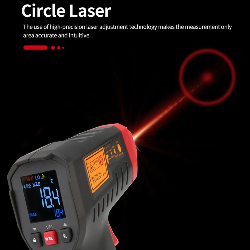 UNI-T UT306S UT306C Digital Th - Industrial Laser Temperature ulasan dan harga