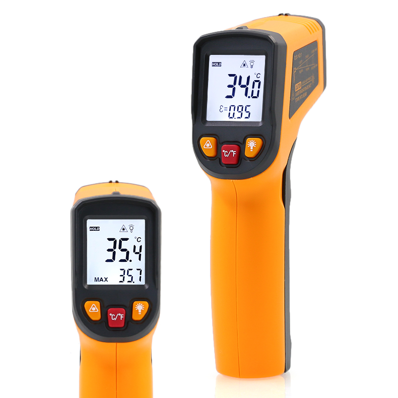 NJTY Infrared Thermometer Indu - Industrial Laser Thermometer ulasan dan harga