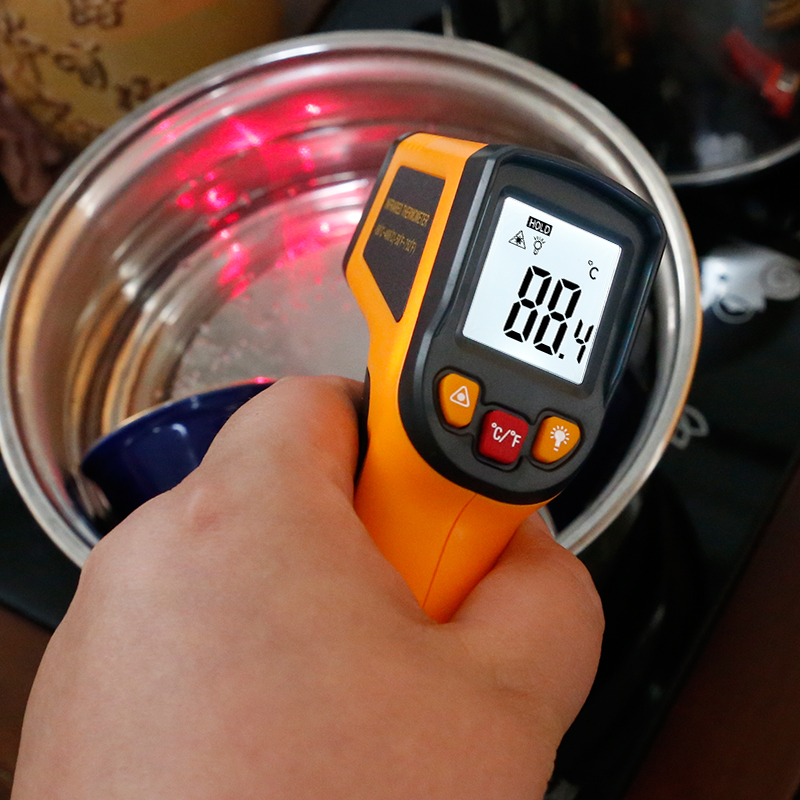 NJTY Infrared Thermometer Indu - Industrial Laser Thermometer ulasan dan harga