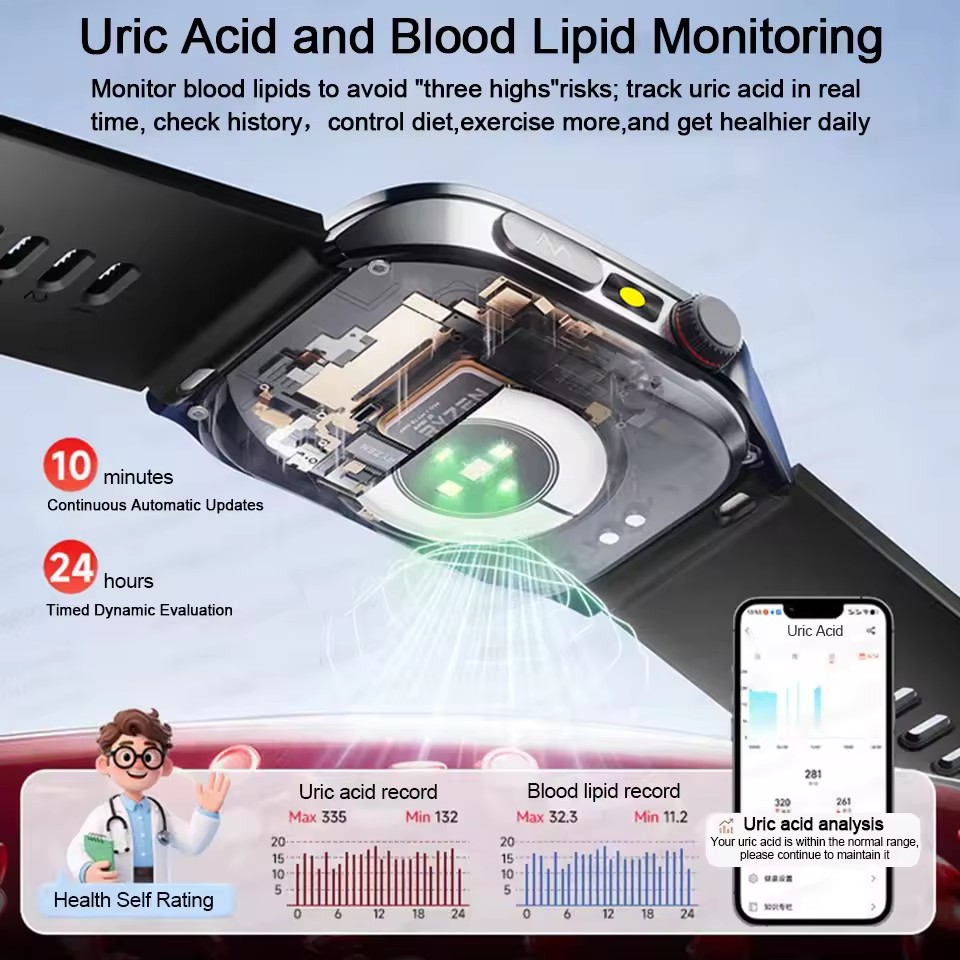 2026 New Health Smart Watch La - Industrial Laser Temperature ulasan dan harga