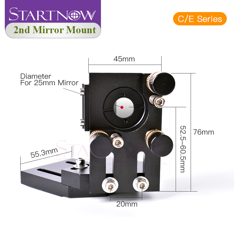 Startnow CO2 Laser Head Set Le - Co2 Laser Mirror ulasan dan harga