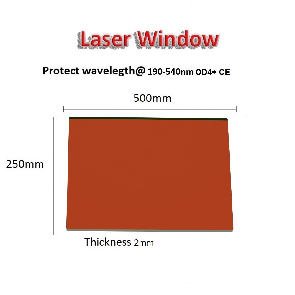Laser Viewing Shield Protectiv - Industrial Laser Engraver ulasan dan harga