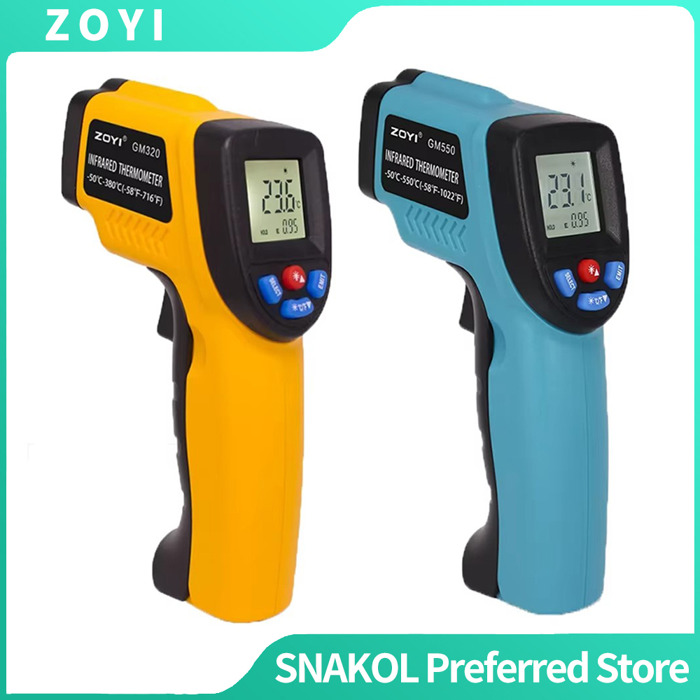 Digital Infrared Thermometer N - Industrial Laser Thermometer ulasan dan harga