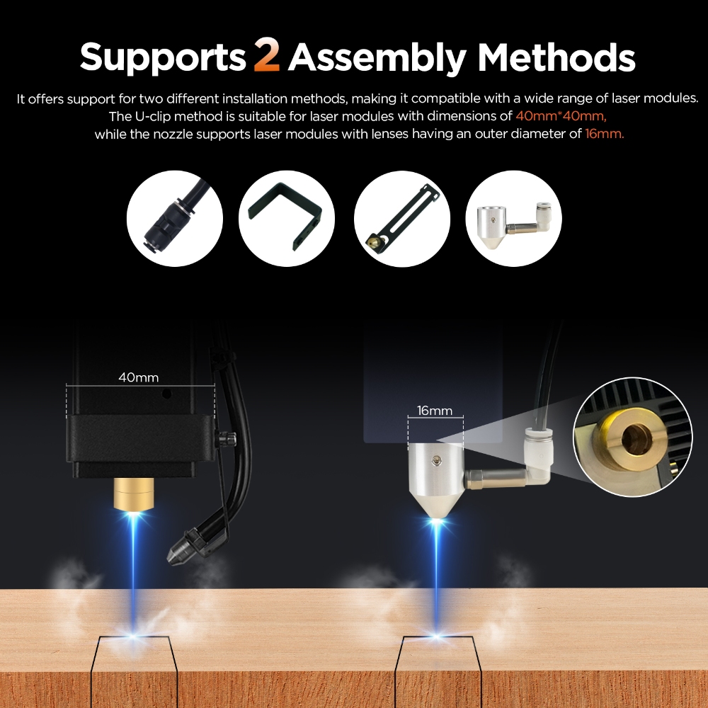 ACMER C4 Laser Air Assist Pump - Industrial Laser Engraver ulasan dan harga