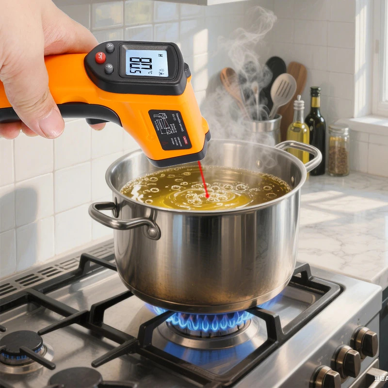 Infrared Thermometer Industria - Industrial Laser Thermometer ulasan dan harga