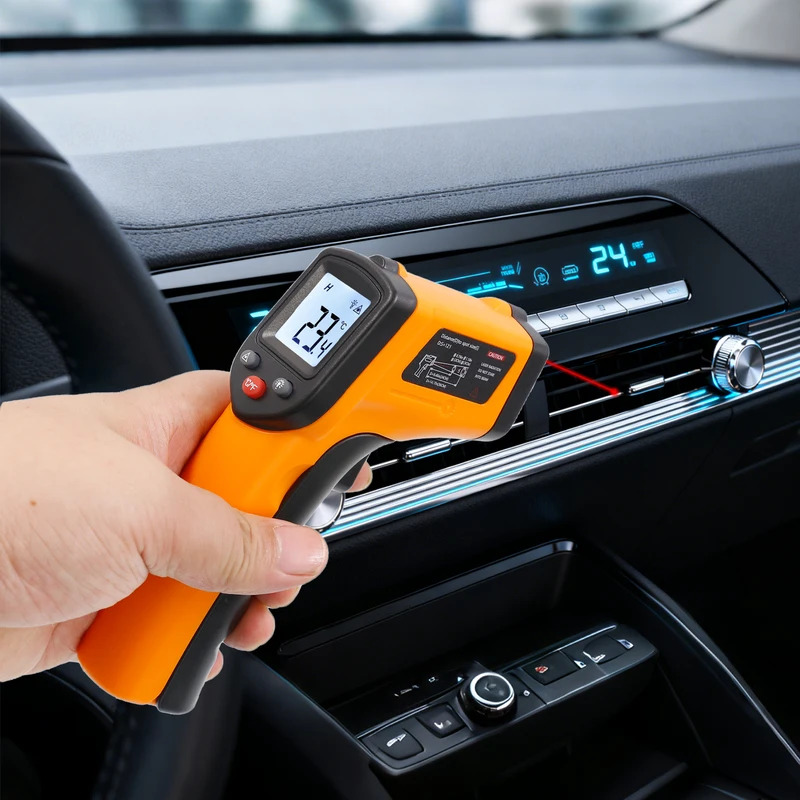 Infrared Thermometer Industria - Industrial Laser Thermometer ulasan dan harga