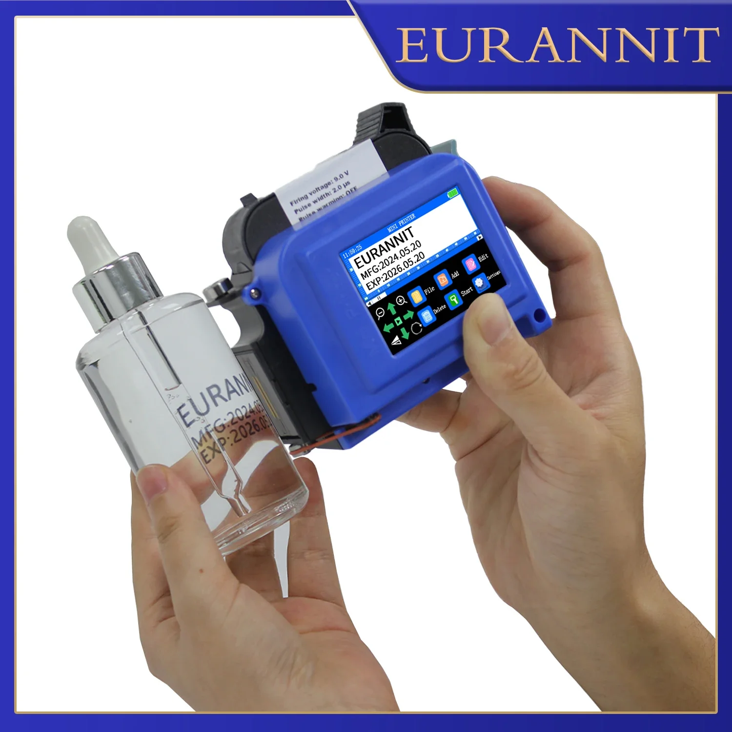 EURANNIT E11 25.4mm/1 inch Por - Industrial Laser Printing Machine ulasan dan harga