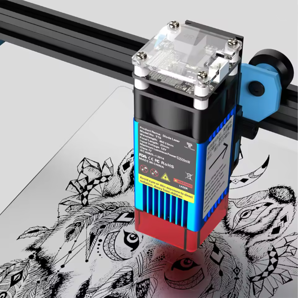 TwoTrees TTS-55 Pro/TTS-10 Pro - Industrial Laser Engraver ulasan dan harga
