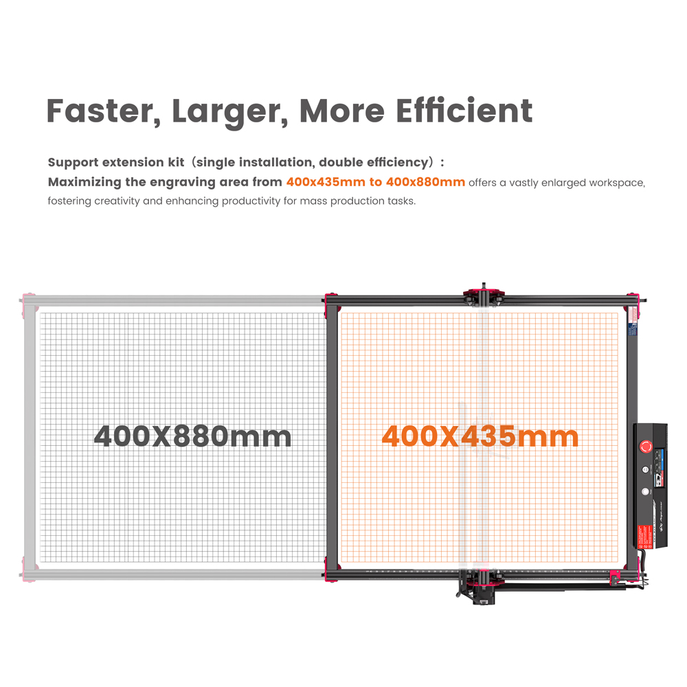 AlgoLaser DIY KIT MK2 10W Lase - Industrial Laser Engraver ulasan dan harga
