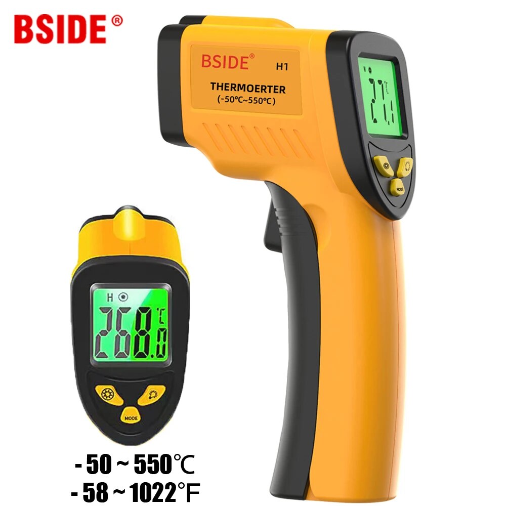 Digital Infrared Thermometer - - Industrial Laser Temperature ulasan dan harga