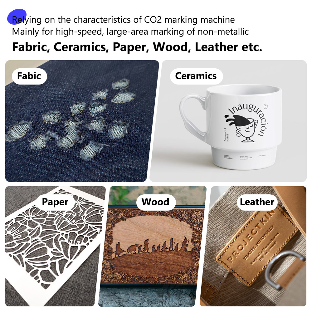 Versatile CO2 Flying Laser Mar - Industrial Laser Printing Machine ulasan dan harga