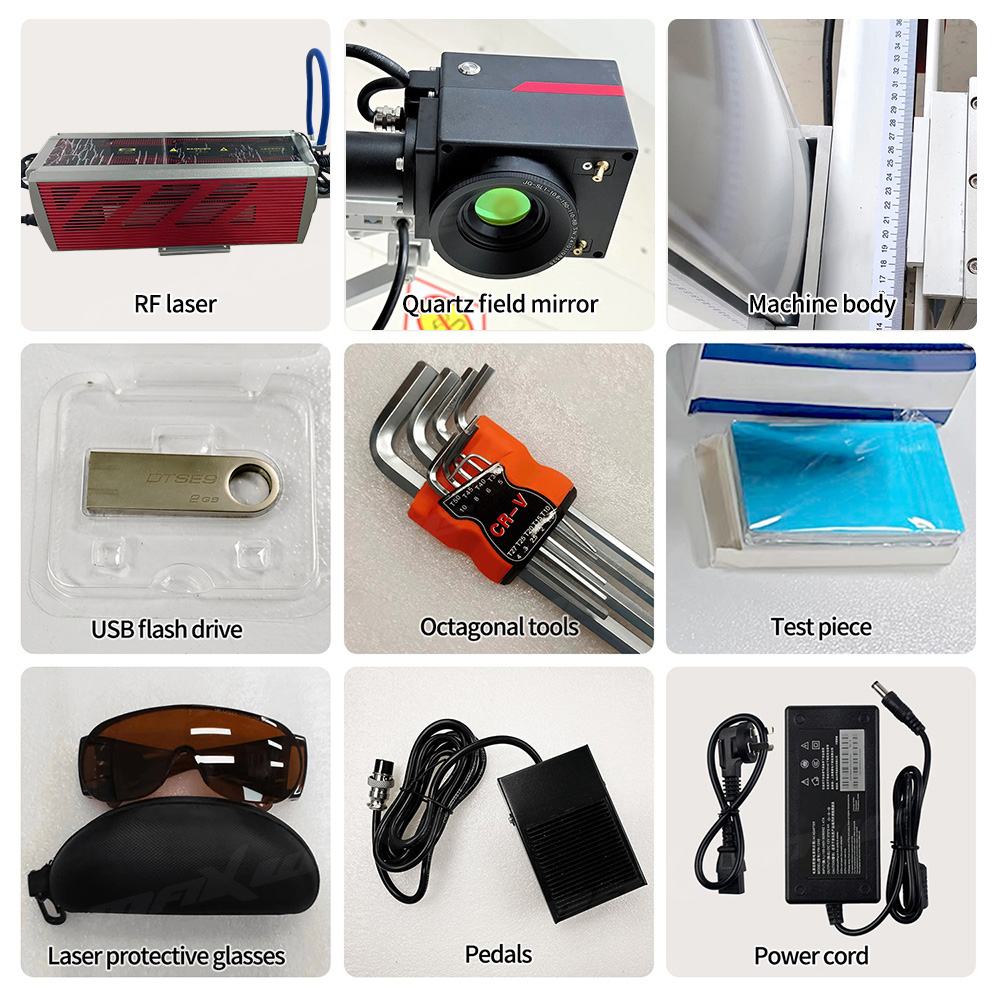 Versatile CO2 Flying Laser Mar - Industrial Laser Printing Machine ulasan dan harga