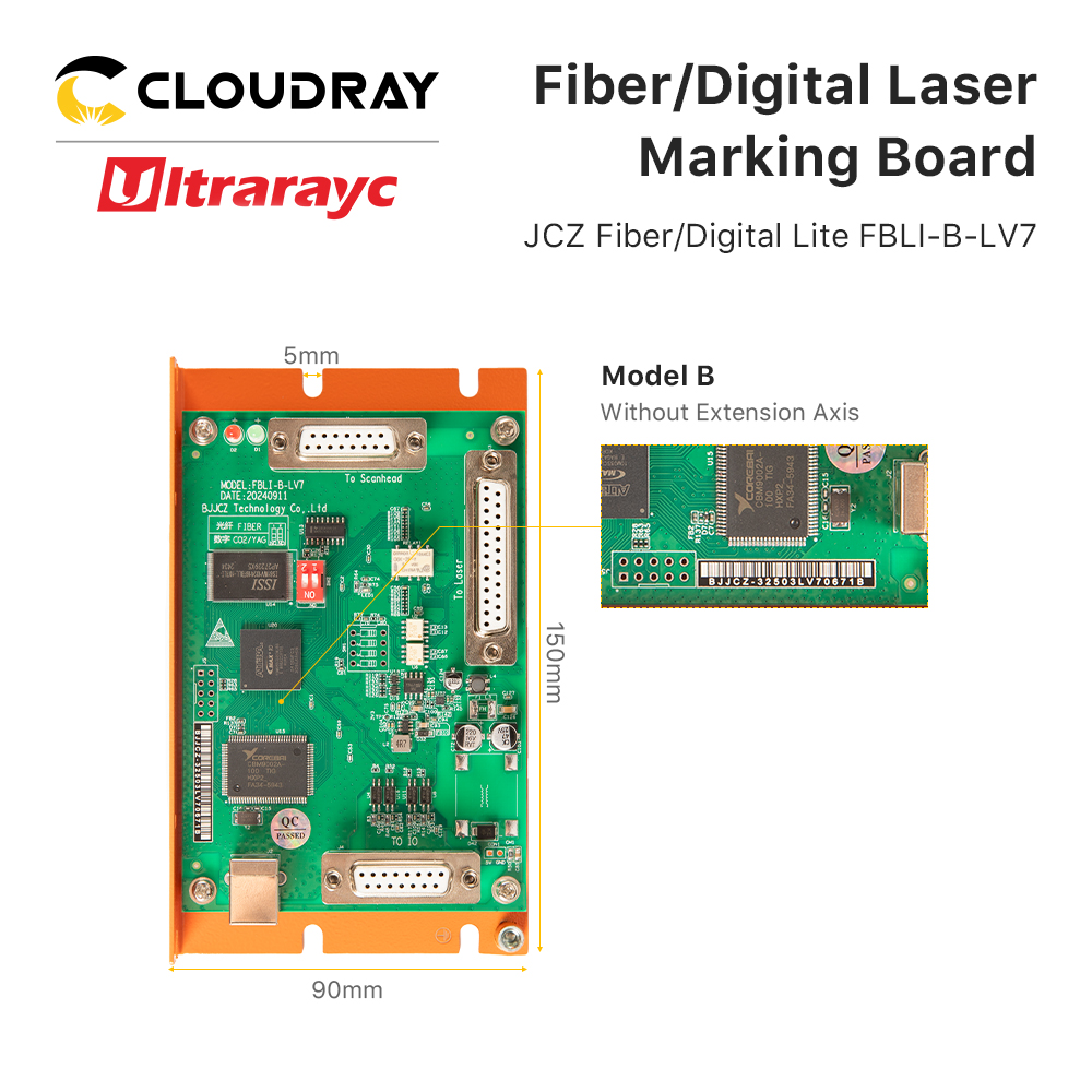 Laser Marking Board JCZ LV7 La - Marking Card Ezcad ulasan dan harga
