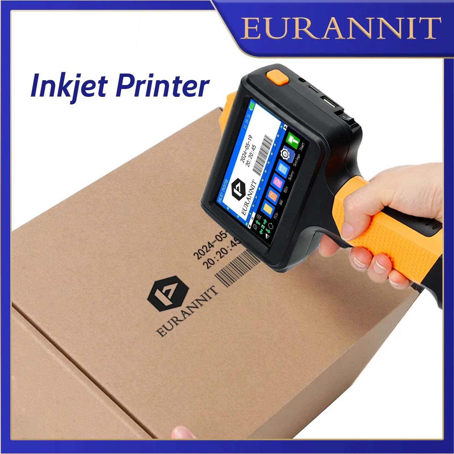 EURANNIT E19 12.7mm Portable P - Industrial Laser Printing Machine ulasan dan harga
