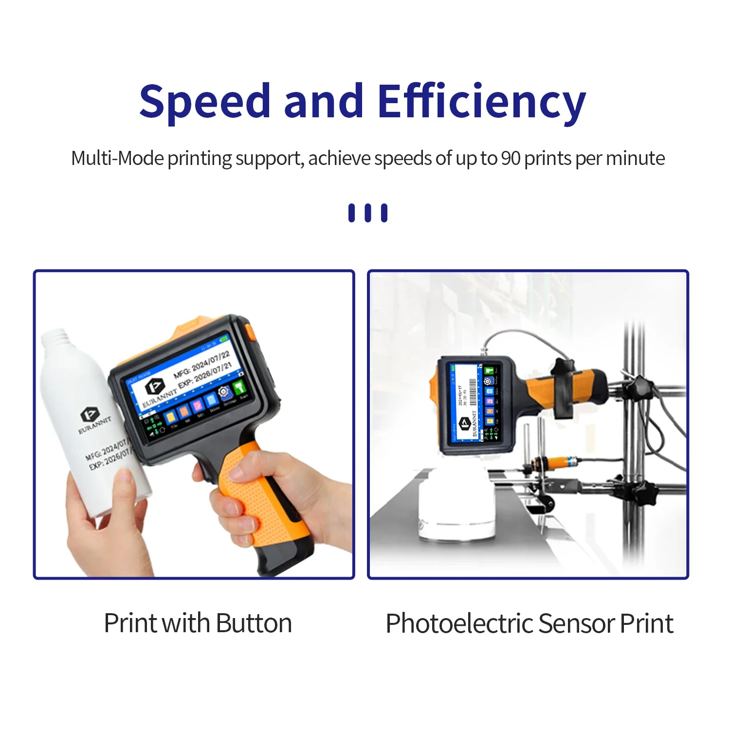 EURANNIT E19 12.7mm Portable P - Industrial Laser Printing Machine ulasan dan harga