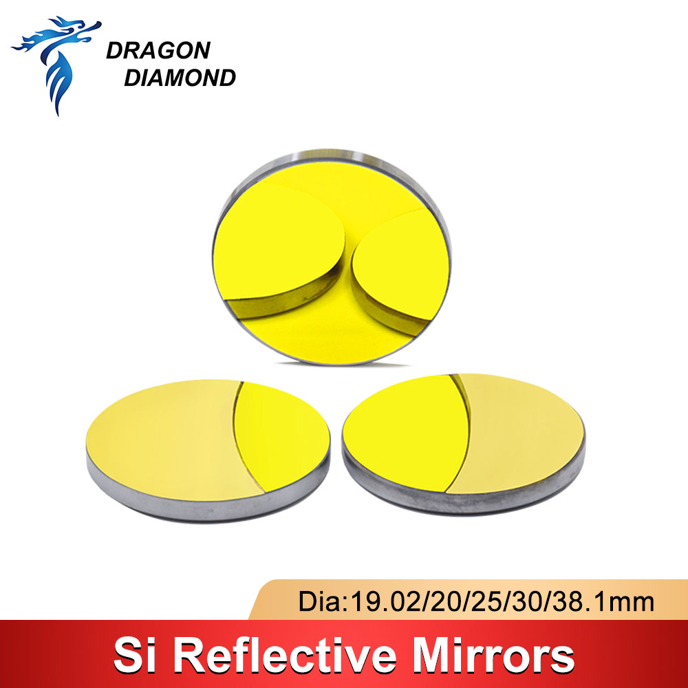 DRAGON DIAMOND 3pcs Silicon CO - Co2 Laser Mirror ulasan dan harga