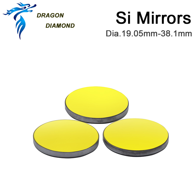 DRAGON DIAMOND 3pcs Silicon CO - Co2 Laser Mirror ulasan dan harga