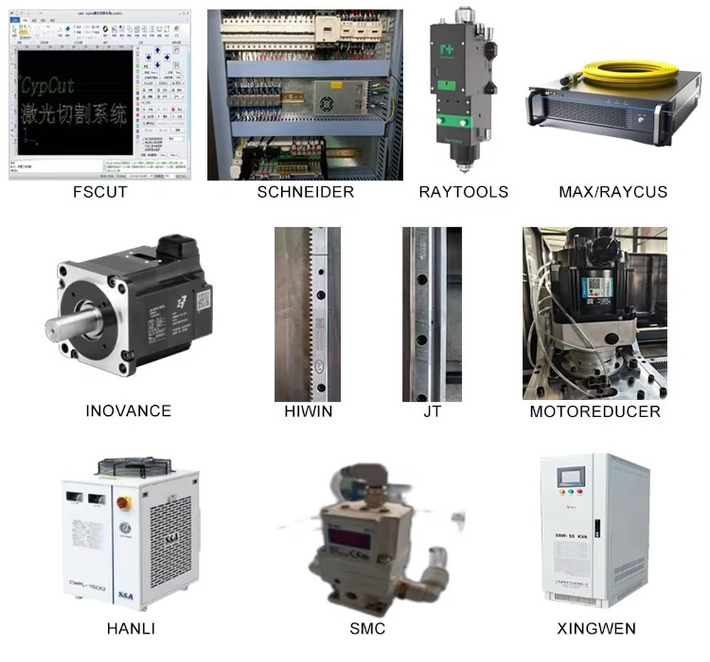 Heavy Duty Open Design Fiber L - Industrial Laser Cutter For Metal ulasan dan harga
