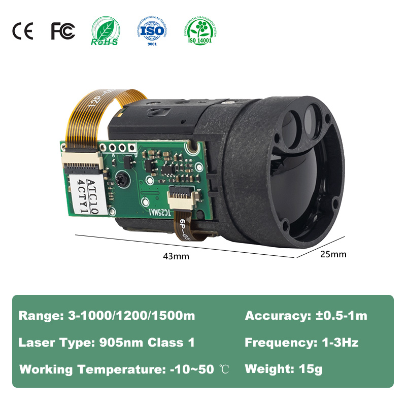 Light Weight 1000m  Night Visi - Industrial Laser Measuring Device ulasan dan harga