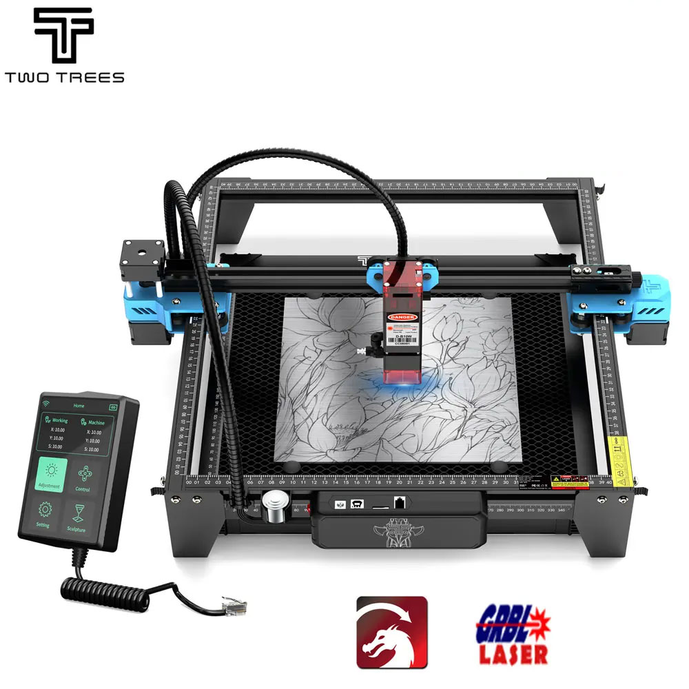 Twotrees TTS-10 Pro 80W Laser  - Industrial Laser Printing Machine ulasan dan harga